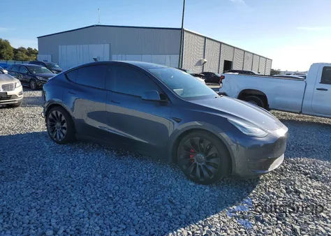 2020 Tesla Model Y z USA, uszkodzony, nr VIN 5YJYGDEF2LF001420